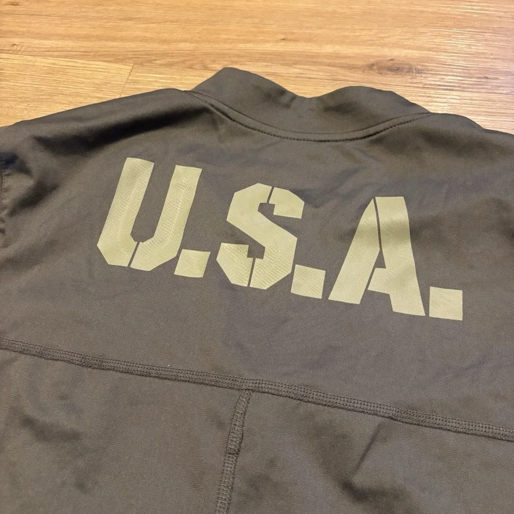 Dallas Cowboys 1/2 Zip Jacket Sz M Salute to Service Nike Shield On Field NFL